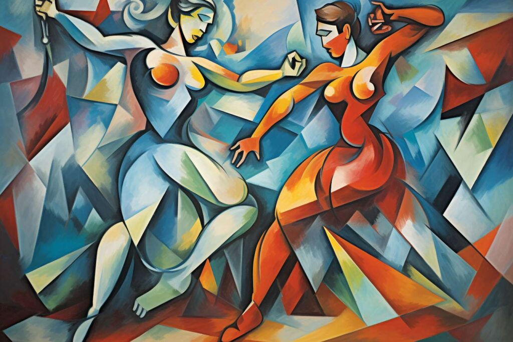 Analytical Cubism and Body in Motion