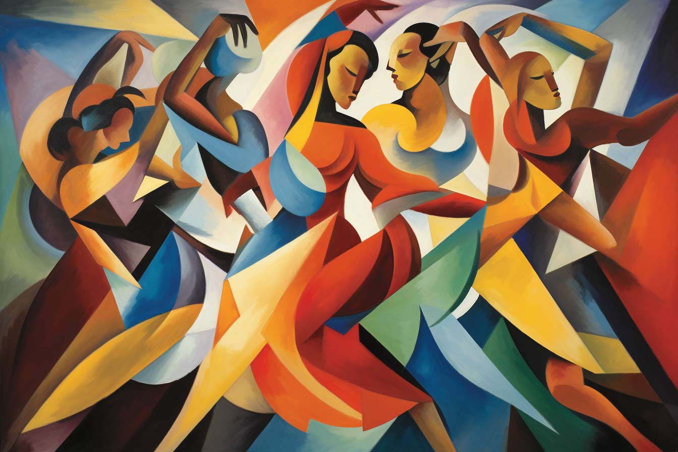 Analytical Cubism and Body in Motion