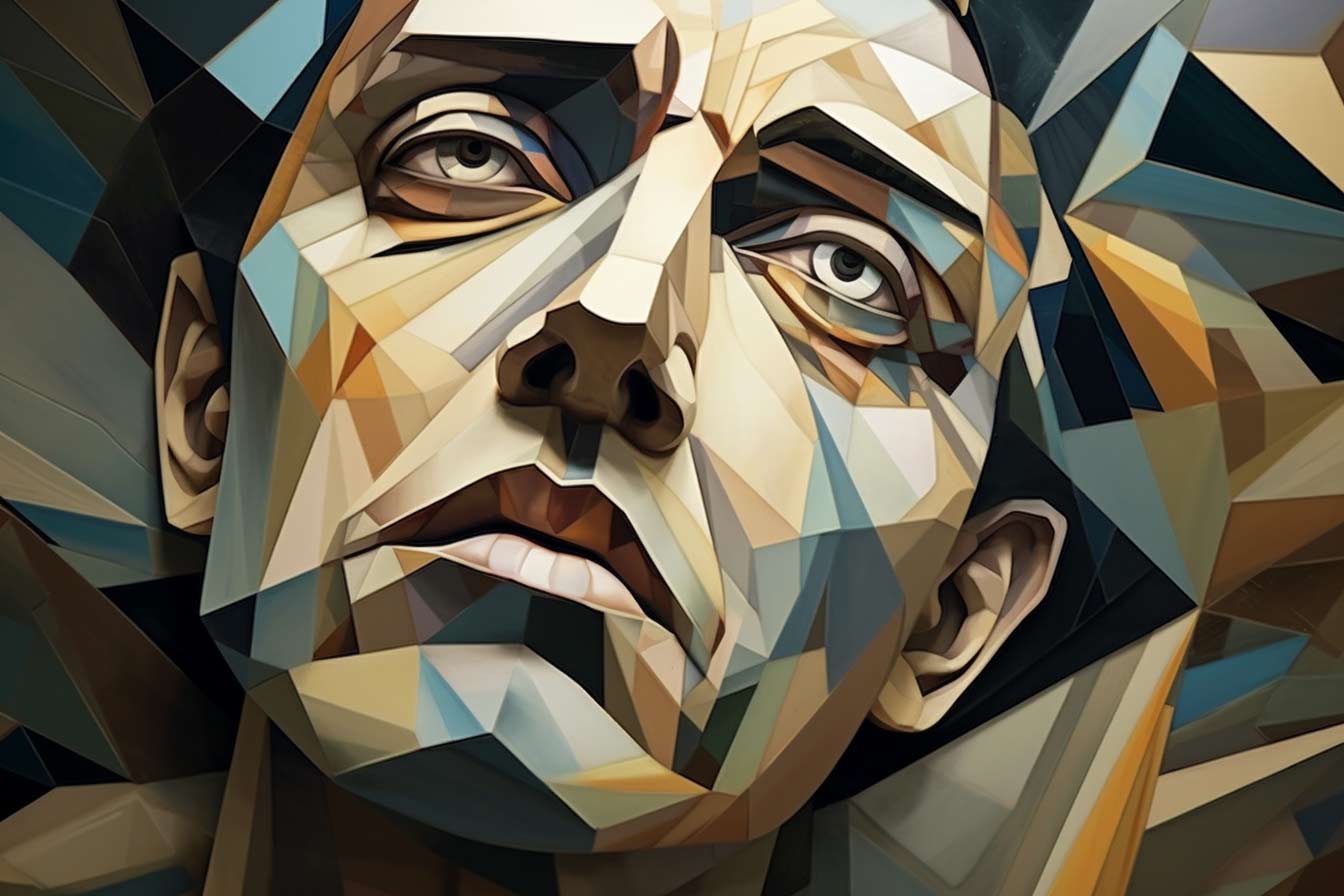 Analytical Cubism and Face Decomposition