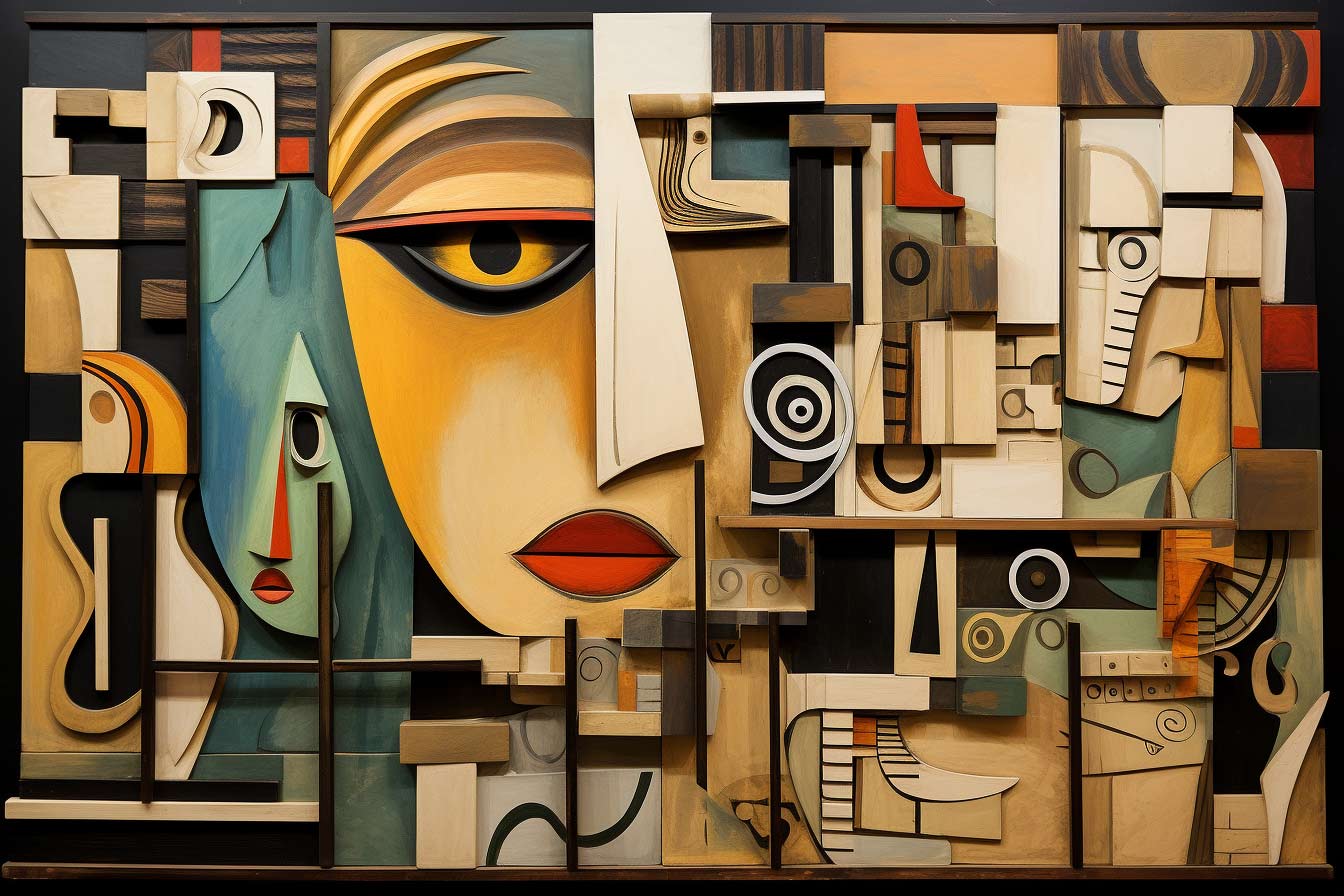 Analytical Cubism and Fragmented Landscape