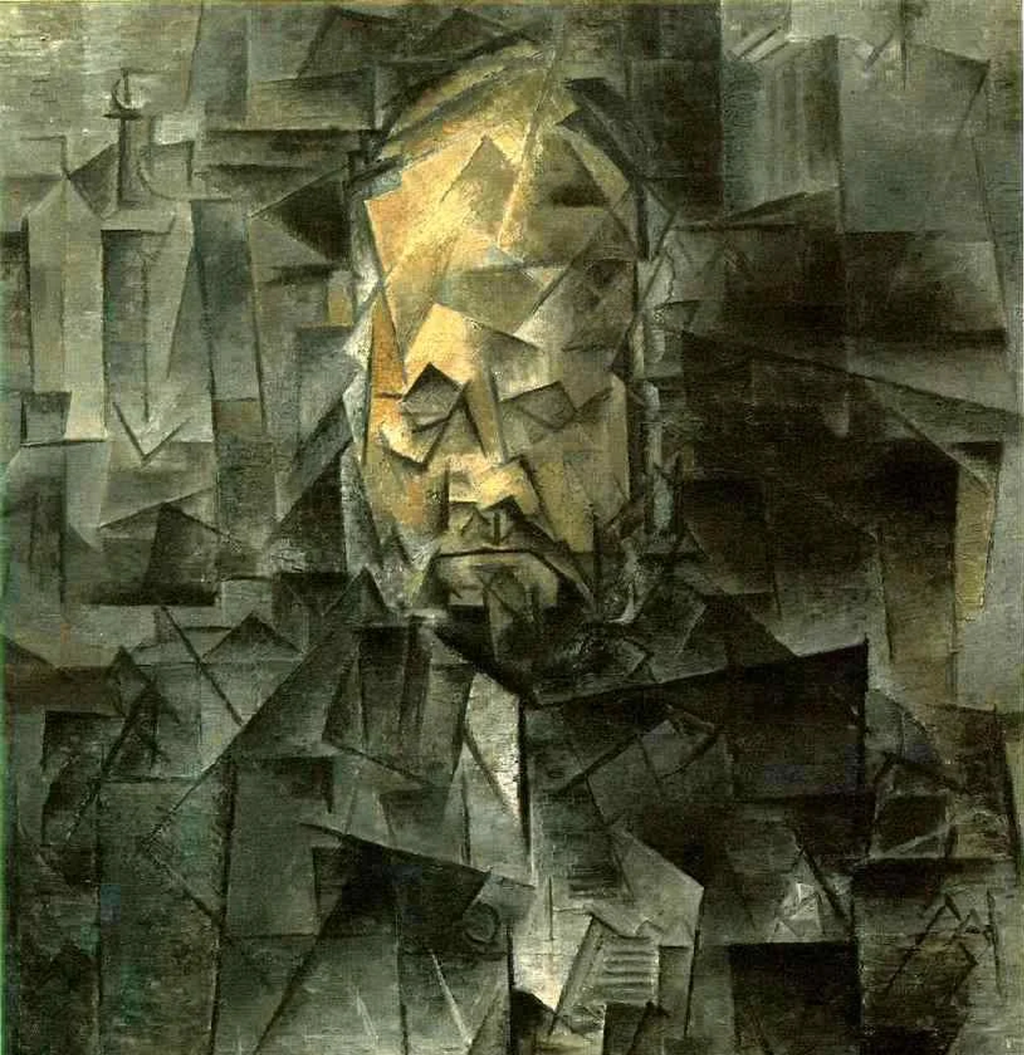 Portrait of Ambroise Vollard - Pablo Picasso